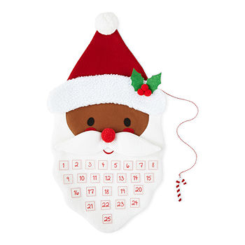 Hope & Wonder African American Santa Head Christmas Advent