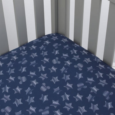 Disney Mickey Hello World Crib Sheet Crib Sheet