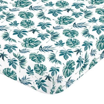 Nojo Super Soft Floral Crib Sheet