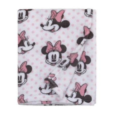 Nojo Fleece Minnie Mouse Minnie Mouse Baby Blanket, Color: Multi