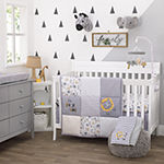 Nojo Littlle love Roarsome Lion 3-pc. Animals + Insects Crib Bedding Set