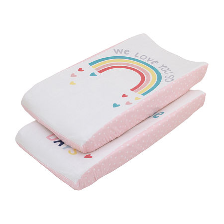 Nojo We Love You So Changing Pad Cover, One Size, Multiple Colors