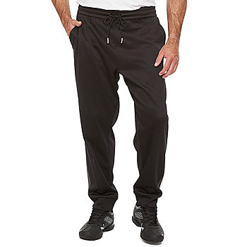 Airwalk Jogger Pants BIG Mens Size 4X Charcoal Heather Fleece Zip Pocket New 