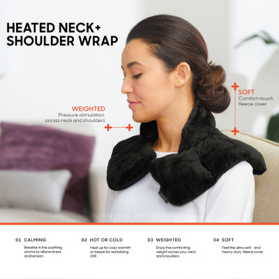 Sharper Image Hot & Cold Aromatherapy Neck Shoulder Wrap