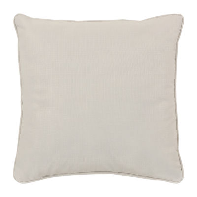 Royal Court Chablis Square Throw Pillow