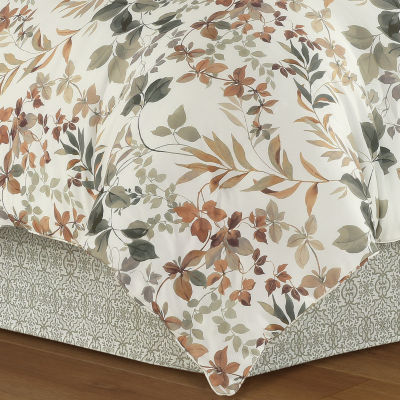 Royal Court Evergreen 4-pc. Floral Midweight Comforter Set