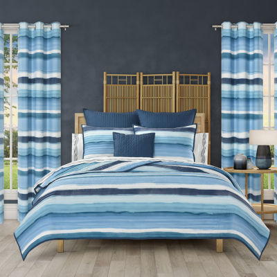 Royal Court Balboa Stripes Quilt Set