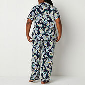 Laura Ashley Pant Pajama Sets Pajama Sets Pajamas & Robes for Women -  JCPenney