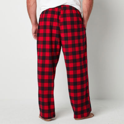 St. John's Bay Mens Big Flannel Pajama Pants