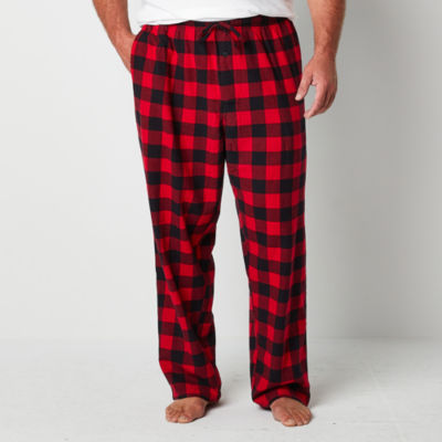 St. John's Bay Mens Big and Tall Flannel Pajama Shorts