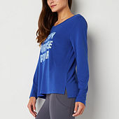 Xersion Long Sleeve T-shirts Tops for Women - JCPenney