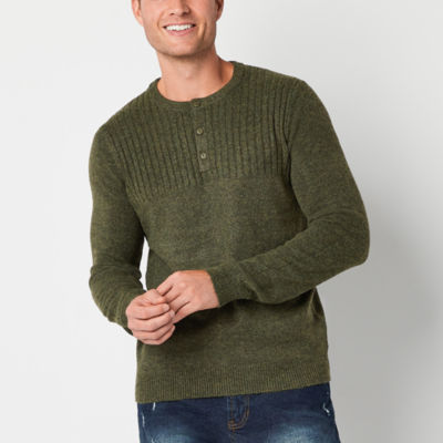 Ae henley hot sale pullover sweater