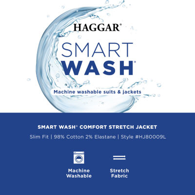 Haggar® Men's Smart Wash®  Slim Fit Comfort Stretch Jacket