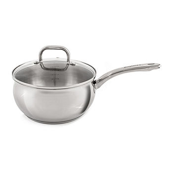 1.5 Qt Prima Stainless Steel Covered Sauce Pan