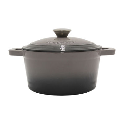 Mesa Mia Cast Iron 7-qt. Oval Dutch Oven with Lid, Color: Black - JCPenney