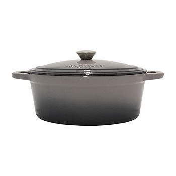 BergHOFF Neo Cast Iron 5-qt. Oval Dutch Oven, Color: Grey - JCPenney