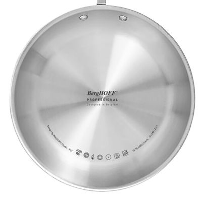 BergHOFF Professional 18/10 Stainless Steel 10" Frying Pan