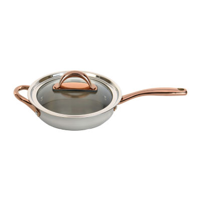BergHOFF Ouro Gold Stainless Steel 10" Skillet with Lid