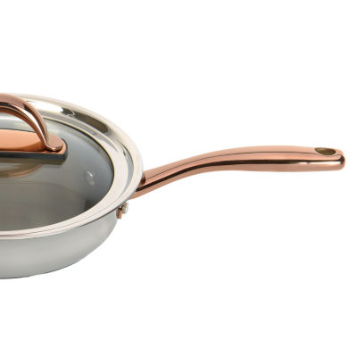 BergHOFF Ouro Gold Stainless Steel 10" Skillet with Lid