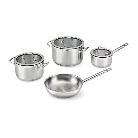 BergHOFF Gem Downdraft 7-pc. Cookware Set, One Size, Black