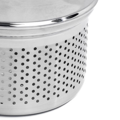 BergHOFF Pro 18/10 Tri-Ply Stainless Steel Steamer 9.5" Strainer