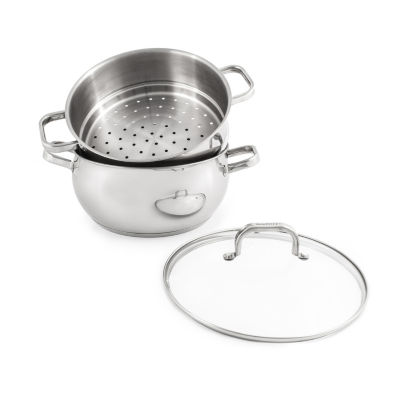 BergHOFF Belly Shape 18/10 Stainless Steel 5.5-qt. Stockpot