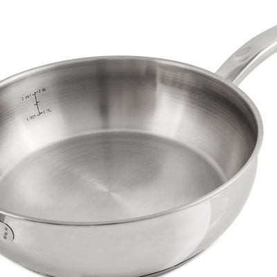 BergHOFF Premium 10 Deep Skillet Silver