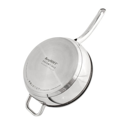 BergHOFF Belly Shape 18/10 Stainless Steel 9.5" Deep Skillet