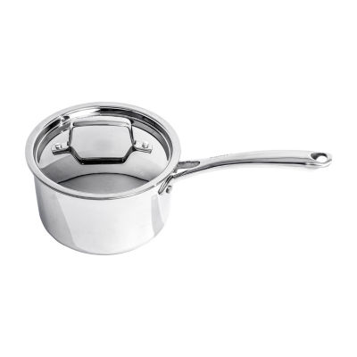BergHOFF 18/10 Stainless Steel Tri-Ply 3.3-qt. Sauce Pan with Lid