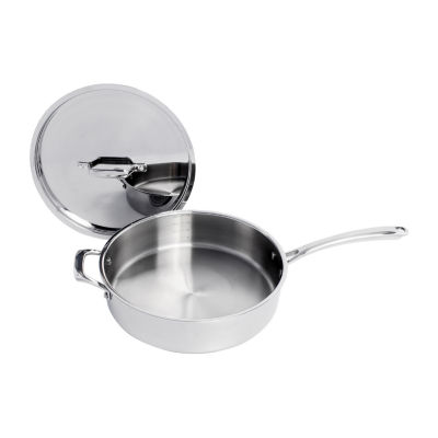 BergHOFF 18/10 Stainless Steel Tri-Ply 11" Covered Saute Pan