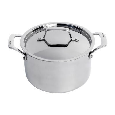 BergHOFF 18/10 Stainless Steel Tri-Ply 4-qt. Stockpot with Lid