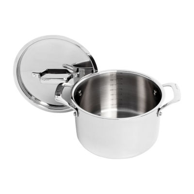 BergHOFF 18/10 Stainless Steel Tri-Ply 4-qt. Stockpot with Lid