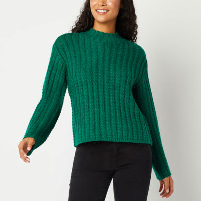 St john's bay outlet womens mock turtleneck