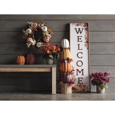 Linden Street 48" Welcome Porch Sign