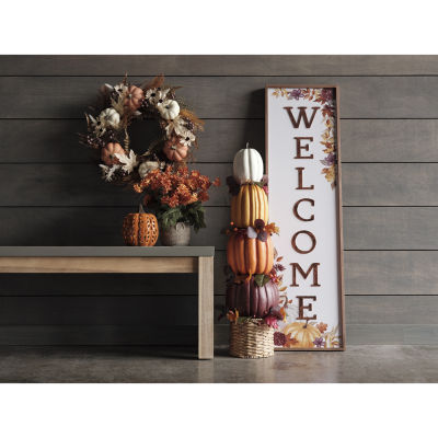 Linden Street 48" Welcome Porch Sign