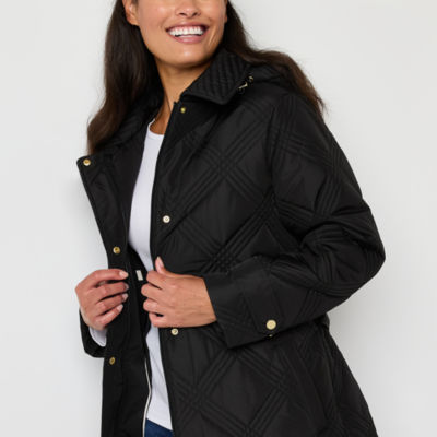 Liz Claiborne Womens Midweight Quilted Jacket