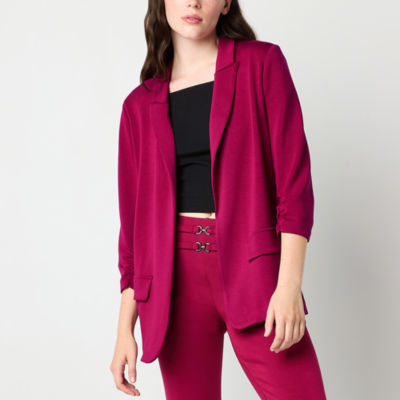 by&by Womens Regular Fit Blazer-Juniors