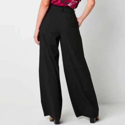 Worthington Womens Wide Leg Pant