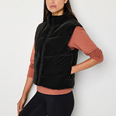 Jcpenney womens puffer vest best sale