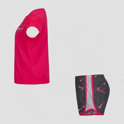 Nike Little Girls 2-pc. Short Set