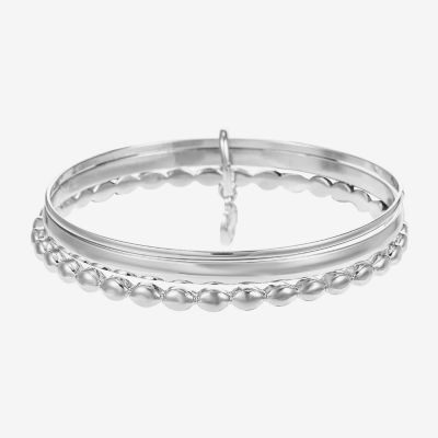 Liz Claiborne Textured Womens 3-pc. Bracelet Set
