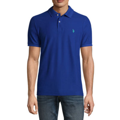 . Polo Assn. Ultimate Pique Mens Classic Fit Short Sleeve Polo Shirt -  JCPenney