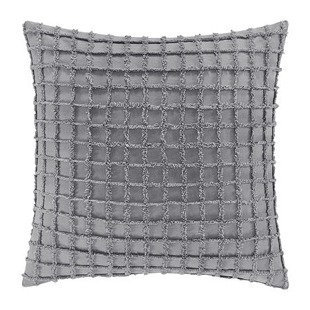 Queen Street Carter Euro Sham, One Size, Gray