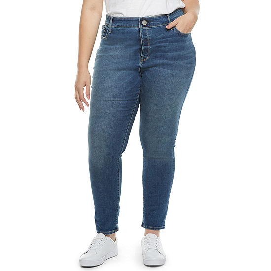 a.n.a - Plus Adaptive Womens Mid Rise Jegging