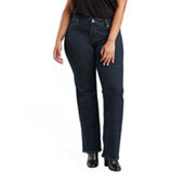 724™ High Rise Straight Jeans (plus Size) - Blue