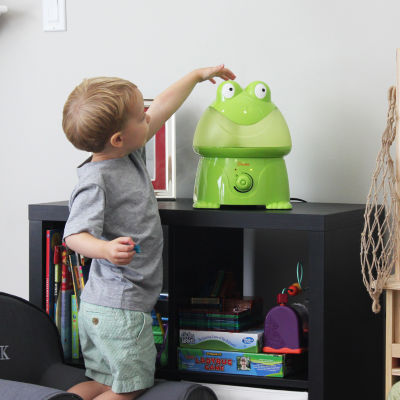 Crane  1 Gallon Ultrasonic Cool Mist Humidifier - Frog