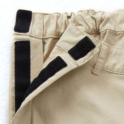 St. John's Bay Seated Adjustable Leg Mens Adaptive Adjustable Features Easy-on + Easy-off Regular Fit Flat Front Pant