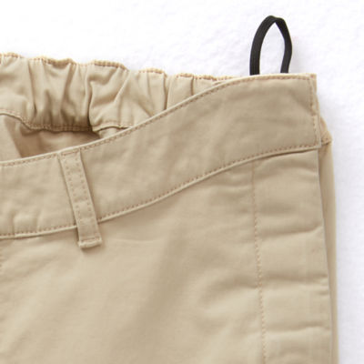 St. John's Bay Seated Adjustable Leg Mens Adaptive Adjustable Features Easy-on + Easy-off Regular Fit Flat Front Pant