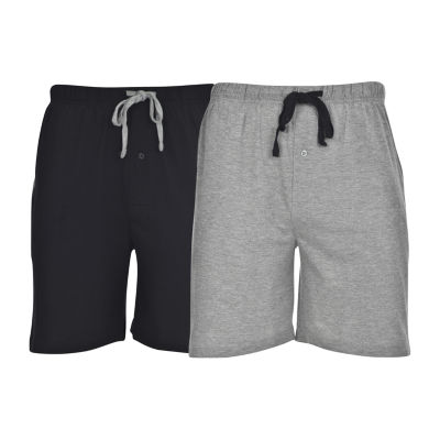 Mens hanes sleep shorts hot sale