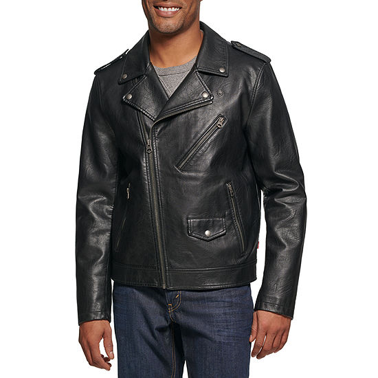 Levi's® Mens Faux Leather Moto Jacket